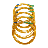 Jumper de Fibra Óptica Monomodo LC/UPC-SC/APC Simplex 4m - Fibralink